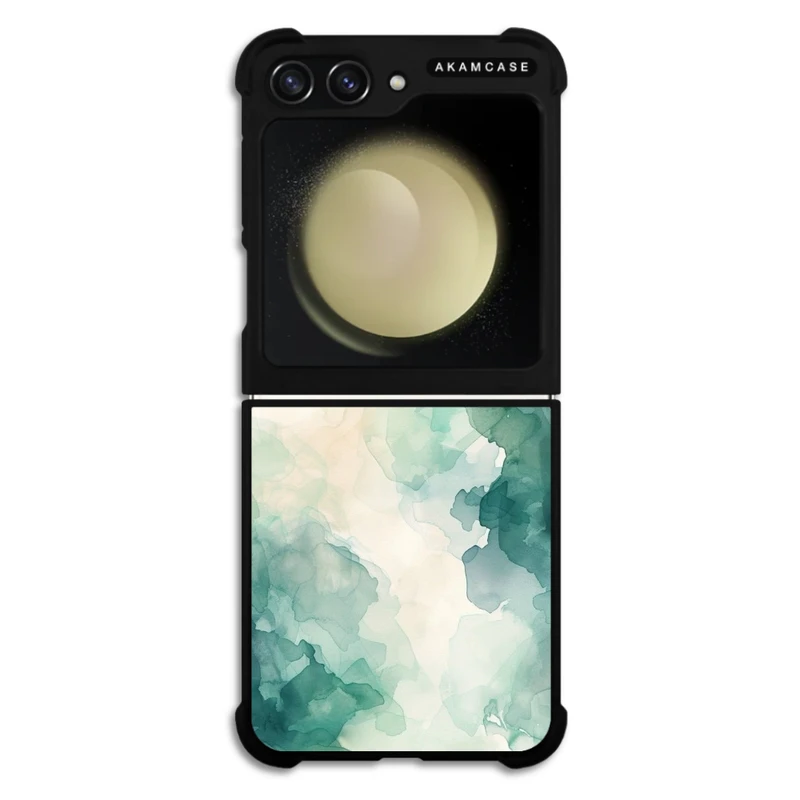کاور آکام مدل AMC-WSGZFLIP5-WATER COLOR-20 مناسب برای گوشی موبایل سامسونگ Galaxy Z Flip 5
