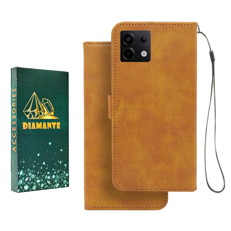 کیف کلاسوری دیامانته مدل Mortand Gn مناسب برای گوشی موبایل شیائومی Redmi Note 13 Pro 5G