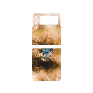 MAHOOT Collage of surreal Portrait of Men Cover Sticker for Samsung Galaxy Z Flip3 5G
