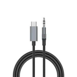 کابل تبدیل AUX 3.5mm به USB-C الدینیو مدل LS-Y82c طول 2 متر
