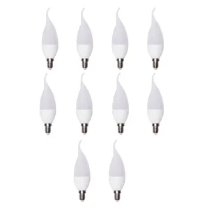 لامپ 7 وات دریان نور مدل اشکی کد ZS-3001 پایه E14 مجموعه 12 عددی
