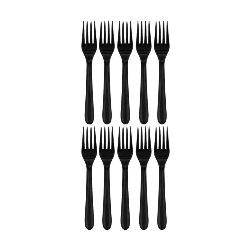 چنگال یکبار مصرف تیروژ مدل CHOM1 بسته 10 عددی