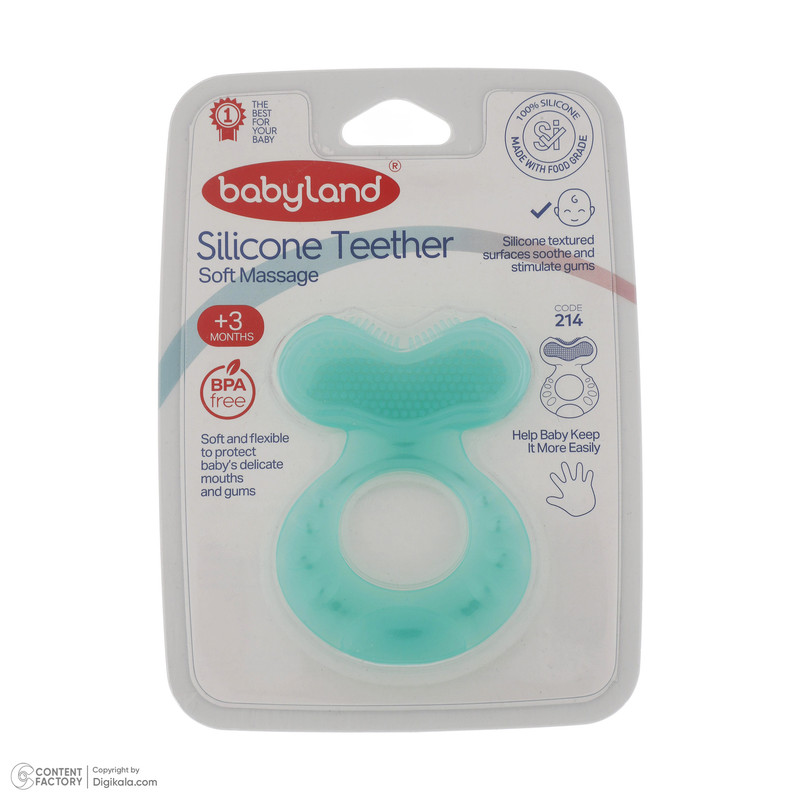 دندان گیر کودک بیبی لند طرح ماهی کد 214