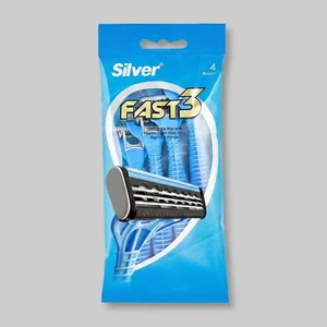 Silver Fast3 Blade Pack of 4