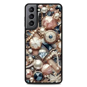 AKAM AMC-WSGS21-JWELERY-15 Cover For Samsung Galaxy S21