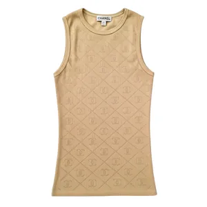 تاپ راحتی زنانه مدل نخی کبریتی کد 04