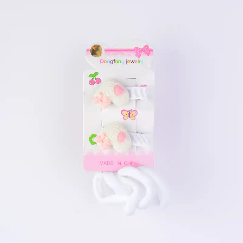 ست کش و گیره مو زنانه مدل قلب بسته 6 عددی