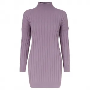 پیراهن بافتنی یقه ایستاده زنانه مدل ساناز کد ۹۰