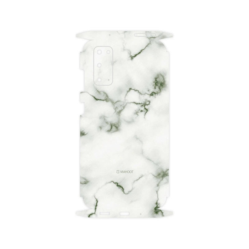 برچسب پوششی ماهوت مدل Blanco-Smoke-Marble-FullSkin مناسب برای گوشی موبایل سامسونگ Galaxy S20