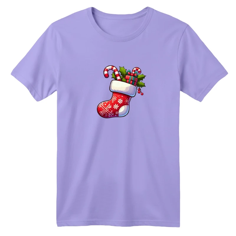 تی شرت آستین کوتاه بچگانه مدل کریسمسی کد 015