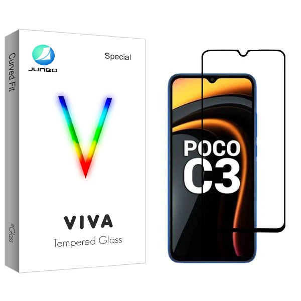 محافظ صفحه نمایش جانبو مدل Viva مناسب برای گوشی موبایل شیائومی Poco C3