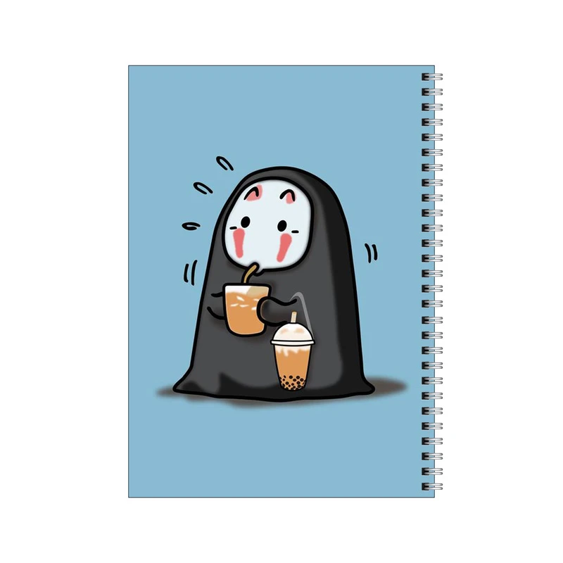 دفتر مشق 50 برگ بامبیلیپ طرح شخصیت بی چهره و استارباکس کد 1250079