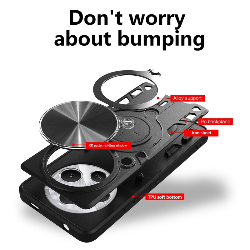 خرید و قیمت کاور بادیگارد مدل Fort مناسب برای گوشی موبایل شیائومی Redmi A4 / Redmi 14C / Redmi 14R / Poco C75 