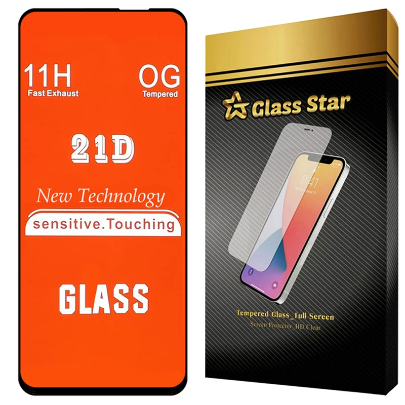 محافظ صفحه نمایش گلس استار مدل FULG20 مناسب برای گوشی موبایل شیائومی Redmi 12 4G / Redmi 12 5G / Redmi Note 13R 5G / Redmi 13 4G / Redmi 13 5G / Poco M6 Plus / Redmi 13x 4G/ بلک ویو BlackView Shark 8 4G