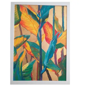 تابلو نقاشی ورق طلا مدل Z1025