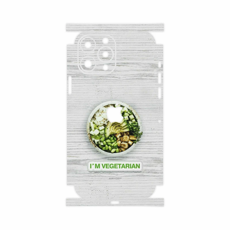 برچسب پوششی ماهوت مدل I'm-vegetarian-FullSkin مناسب برای گوشی موبایل اپل iPhone 13 Pro Max