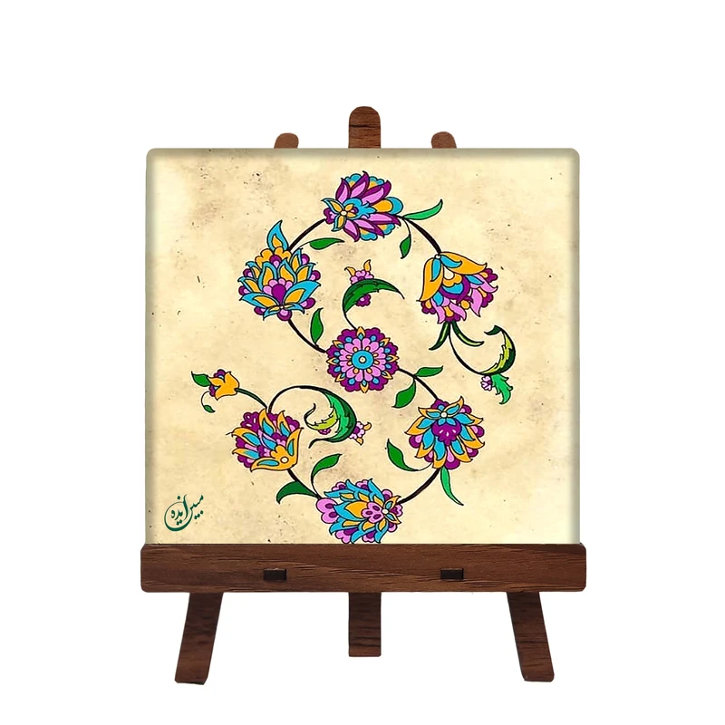 کاشی مبین ایده مدل سنتی ch10 کد 1437 به همراه پایه