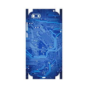 MAHOOT Blue Printed Circuit Board-FullSkin Cover Sticker for Huawei Y5 Lite
