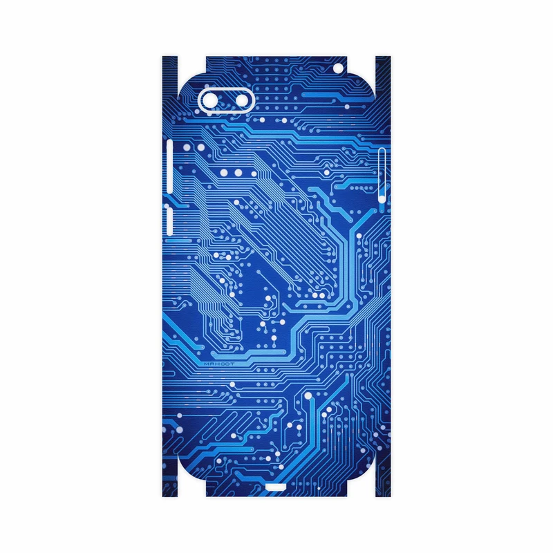 برچسب پوششی ماهوت مدل Blue Printed Circuit Board-FullSkin مناسب برای گوشی موبایل هوآوی Y5 Lite