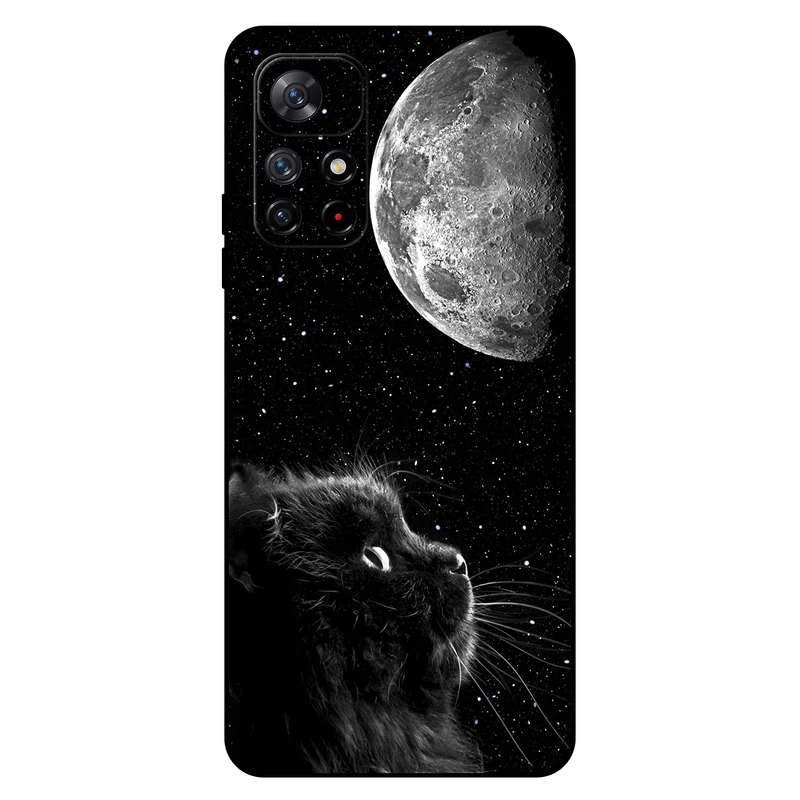 کاور مگافون طرح گربه مدل 1882 مناسب برای گوشی موبایل شیائومی Redmi Note 11s 5G / 11T 5G
