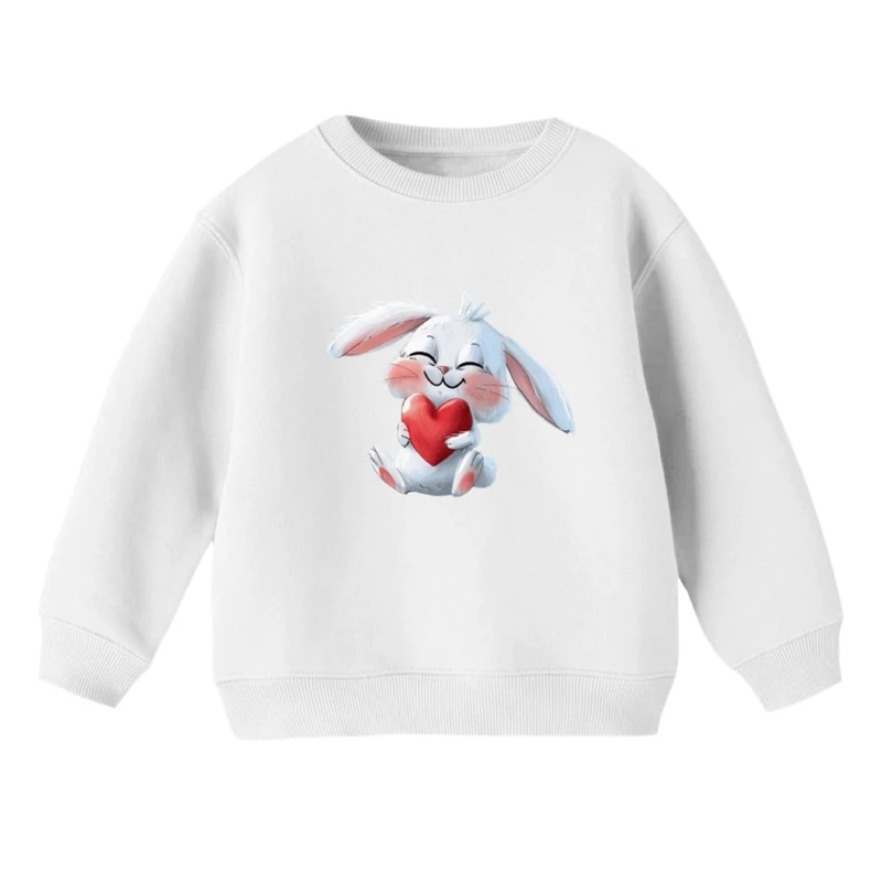 سویشرت بچگانه مدل خرگوش و قلب 