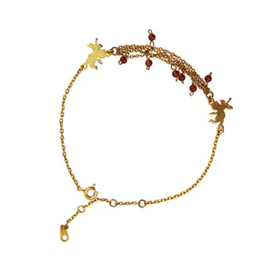 دستبند نقره زنانه مدل 004