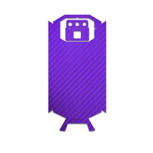 MAHOOT Purple-Fiber Cover Sticker for Doogee S70