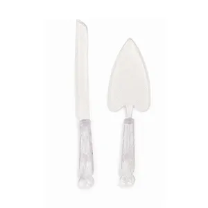 ست کارد و کفگیر سرو کیک اومیز مدل star مجموعه دو عددی