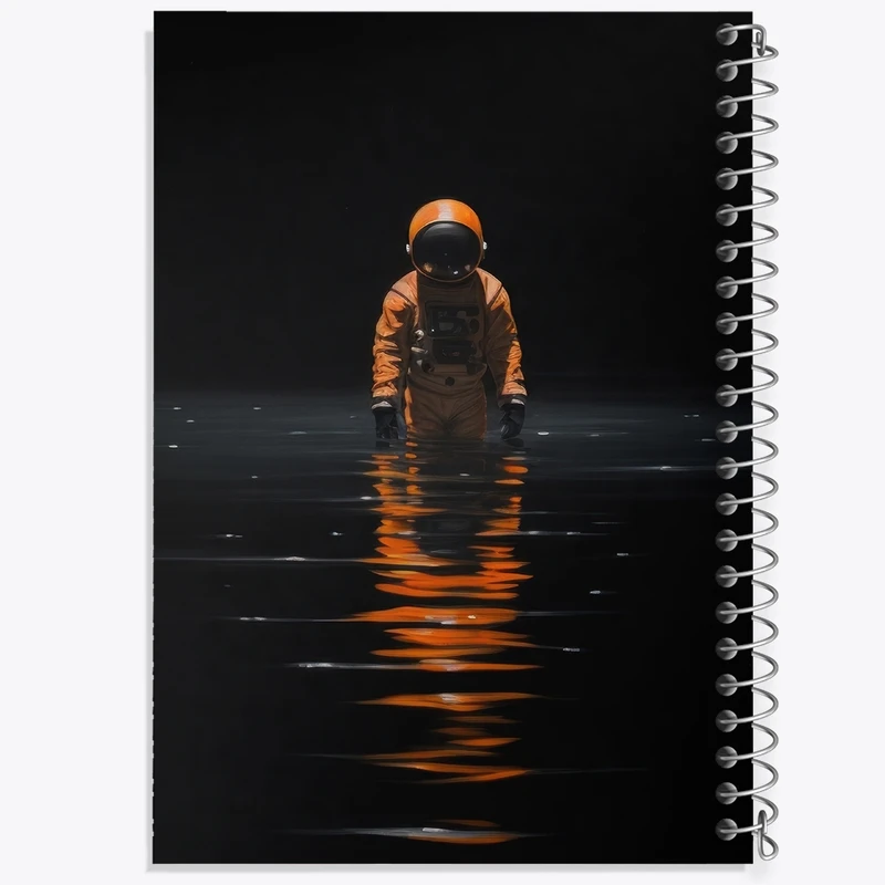 دفتر نت موسیقی 50 برگ خندالو مدل فضانورد کد F2805