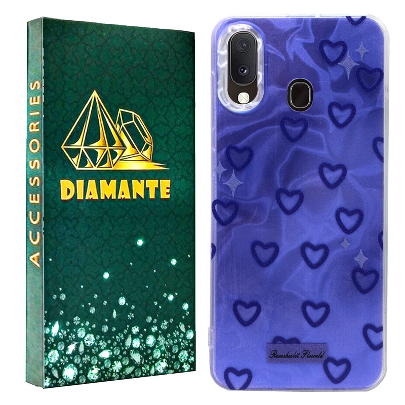 کاور دیامانته مدل Ghalbi Gn مناسب برای گوشی موبایل سامسونگ Galaxy A20