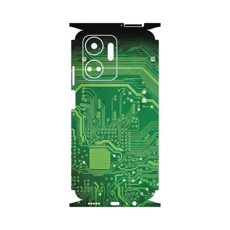 برچسب پوششی ماهوت مدل Green_Printed_Circuit_Board-FullSkin مناسب برای گوشی موبایل آنر X7a