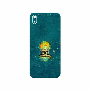 MAHOOT Collage of Earth Face Cover Sticker for Huawei Y5 2019