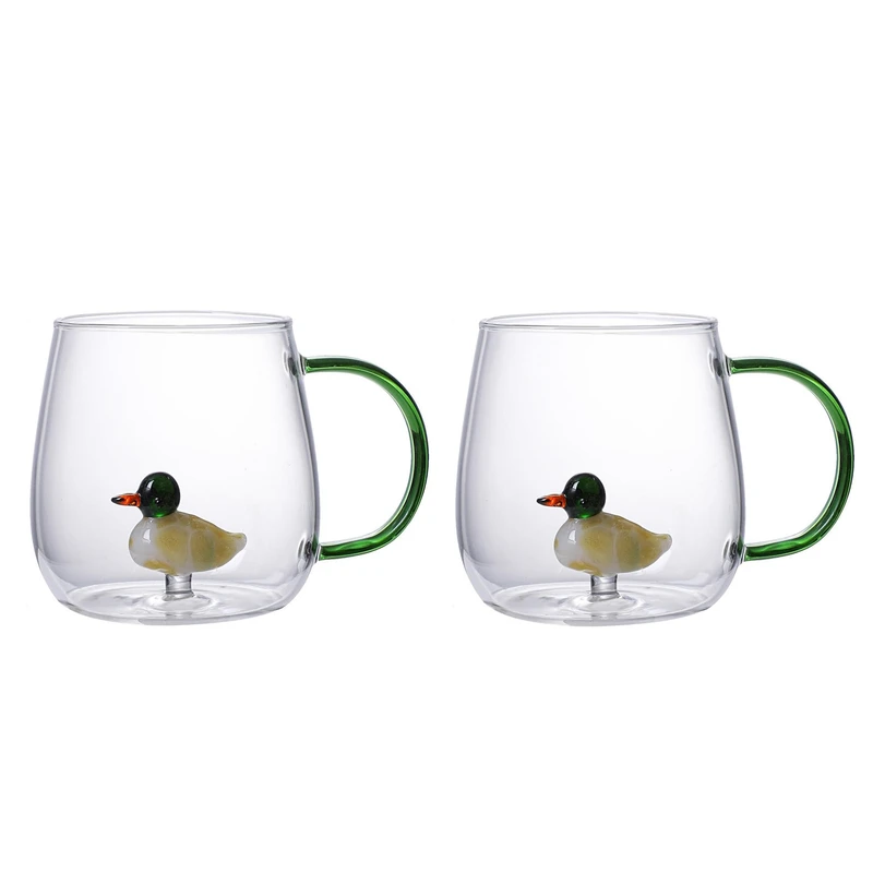 لیوان مدل داخل اردک بروسیلیکات کد 1369n 39 بسته دو عددی 