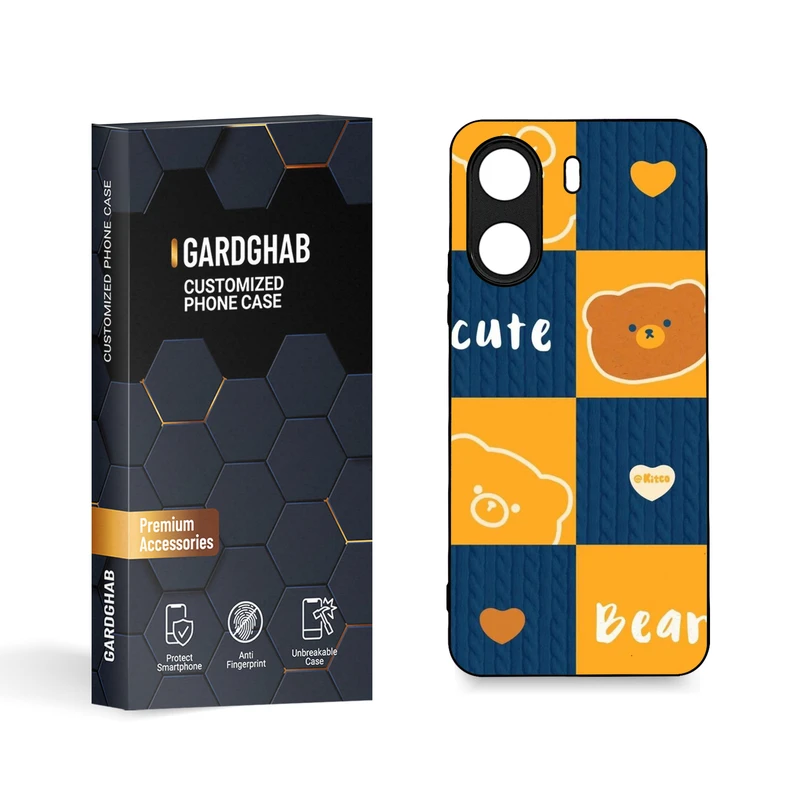   کاور گارد قاب مدل دخترانه مناسب برای گوشی موبایل شیائومی Redmi 13C 4G / Poco C65