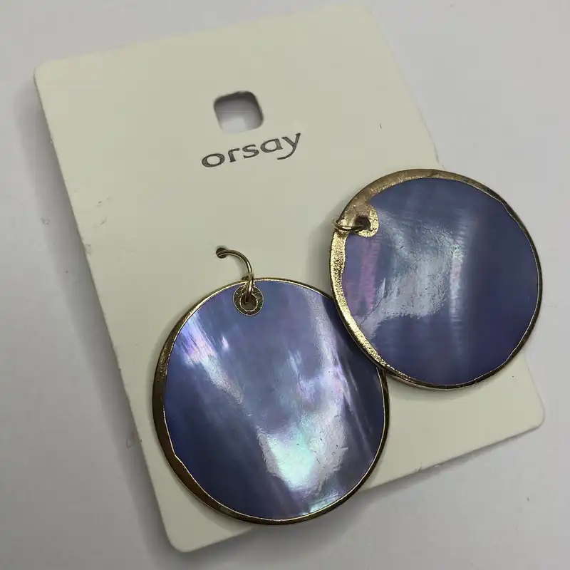 گوشواره زنانه اورسای مدل صدفی 7.191