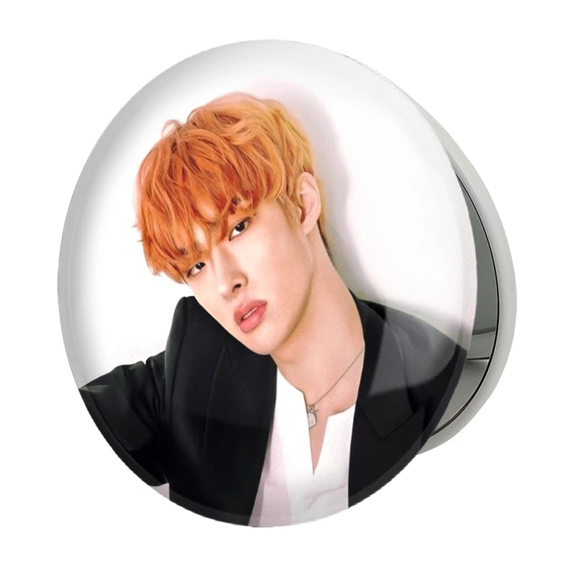 آینه جیبی خندالو طرح سان گروه ایتیز ATEEZ مدل تاشو کد 21269 