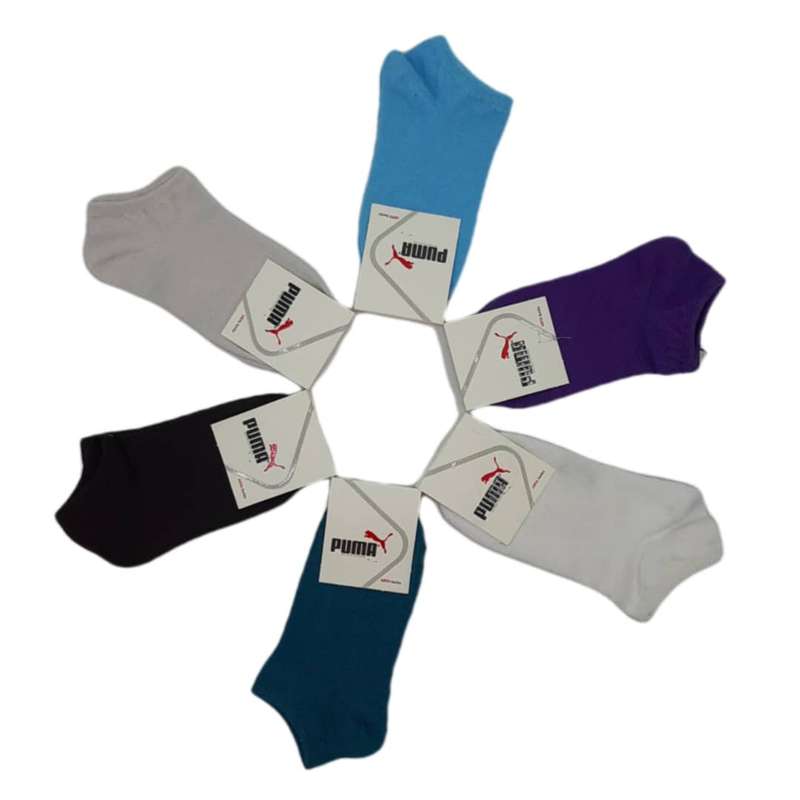 جوراب دخترانه مدل KP1021-666 مجموعه 6 عددی