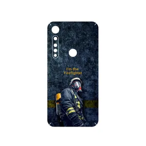 MAHOOT Firefighter Cover Sticker for Motorola One Vision Plus
