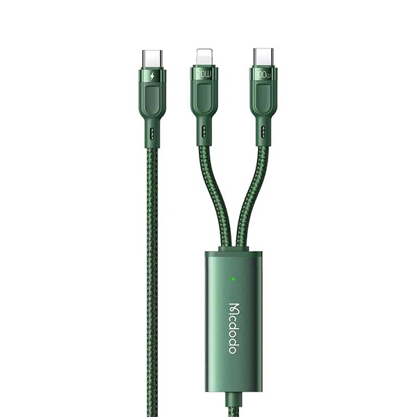 کابل تبدیل usb-c به لایتنینگ / usb-c مک دودو مدل ca-8780 طول 1.2 متر