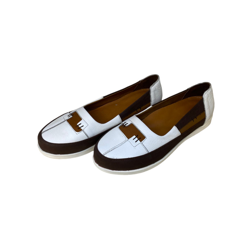 کفش روزمره زنانه مدل دنیز چرم طبیعی