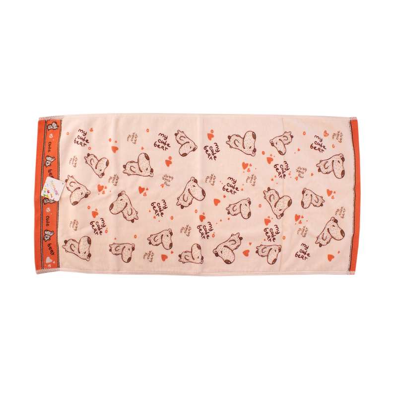 حوله دستی مدل bear سایز 73x34 سانتی متر