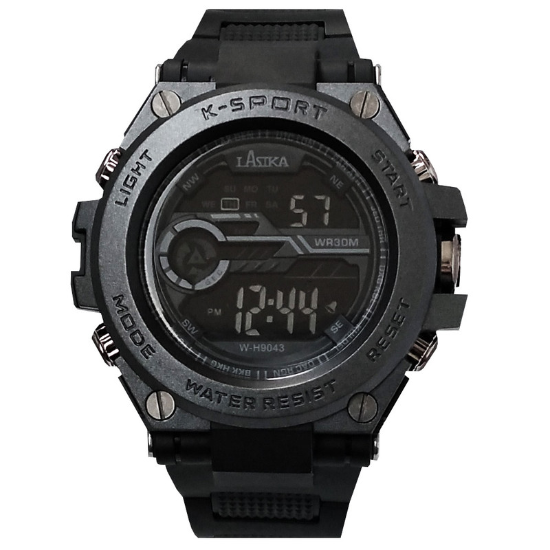 ساعت مچی دیجیتال پسرانه مدل ضد آب چراغ دار کرنومتر کد 13
