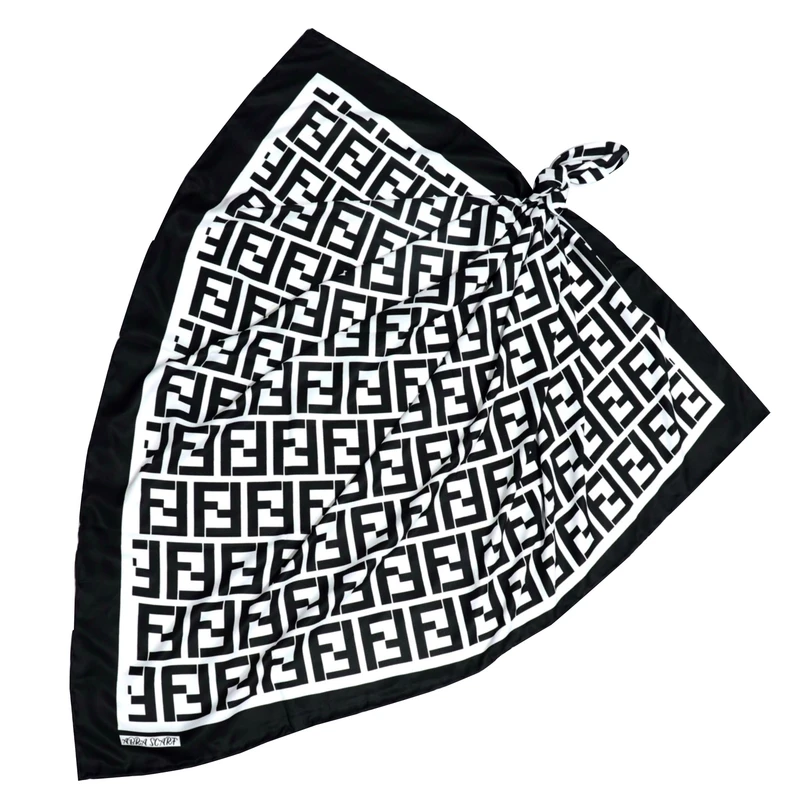 روسری زنانه مدل ابریشم توییل بهاره کد ab407