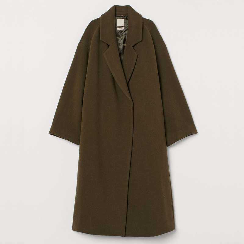 پالتو زنانه اچ اند ام مدل 0763323003