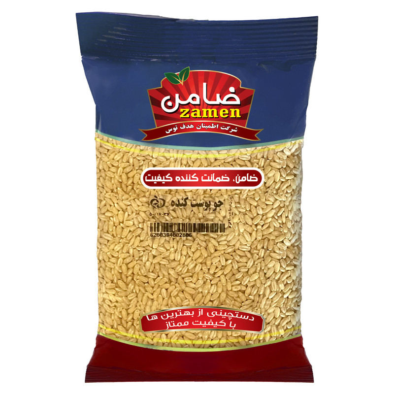 جو پوست کنده ضامن - 900 گرم