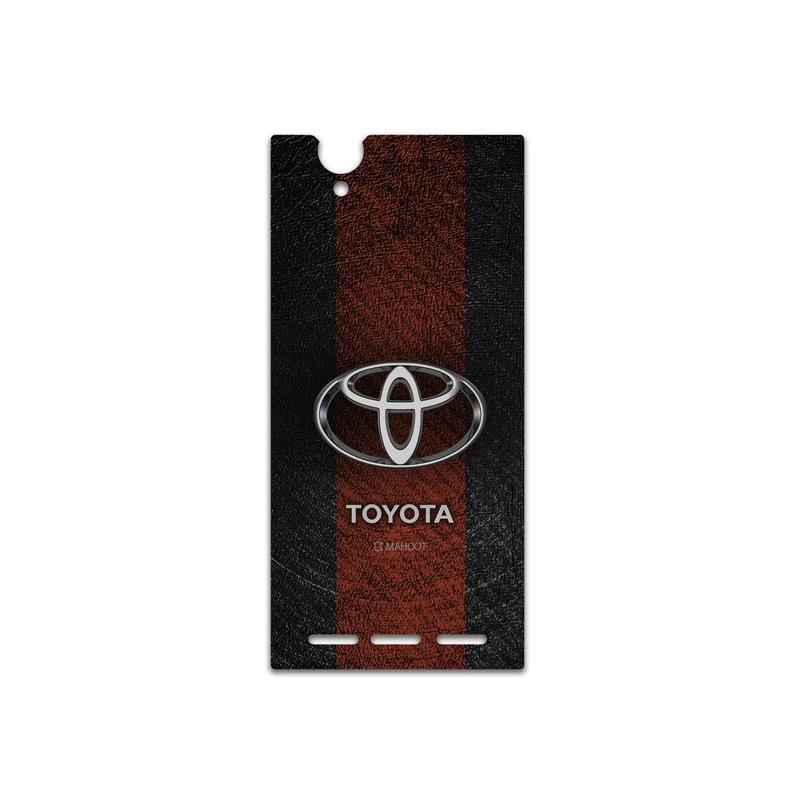 برچسب پوششی ماهوت مدل TOYOTA مناسب برای گوشی موبایل سونی Xperia T2 Ultra