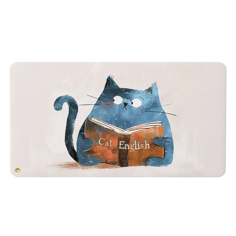 ماوس پد هومرو مدل MX2310 طرح گربه کتاب خوان