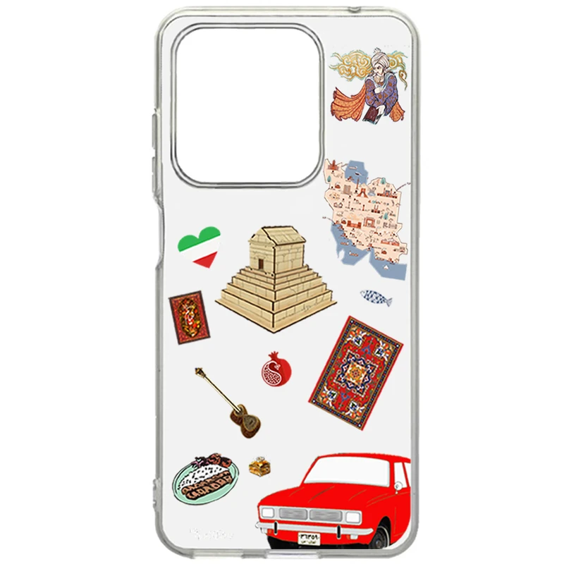 کاور طرح Iran مناسب برای گوشی موبایل شیائومی Note 13-5G