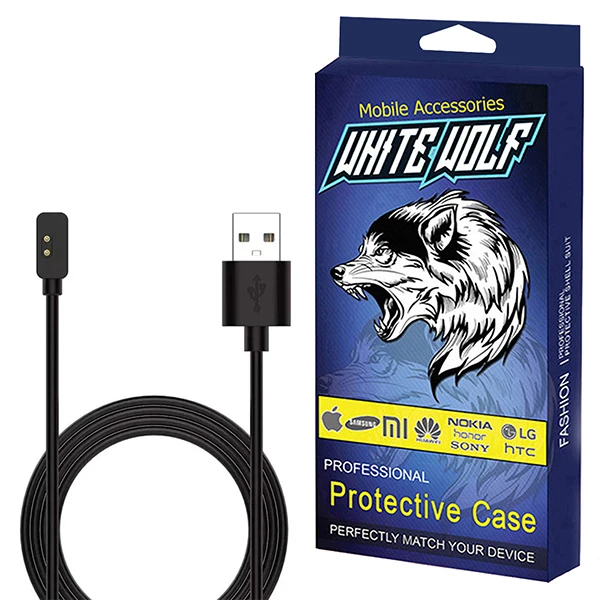 کابل شارژ وایت ولف مدل WF-Charge مناسب برای ساعت هوشمند شیائومی Mi Band 8 Active
