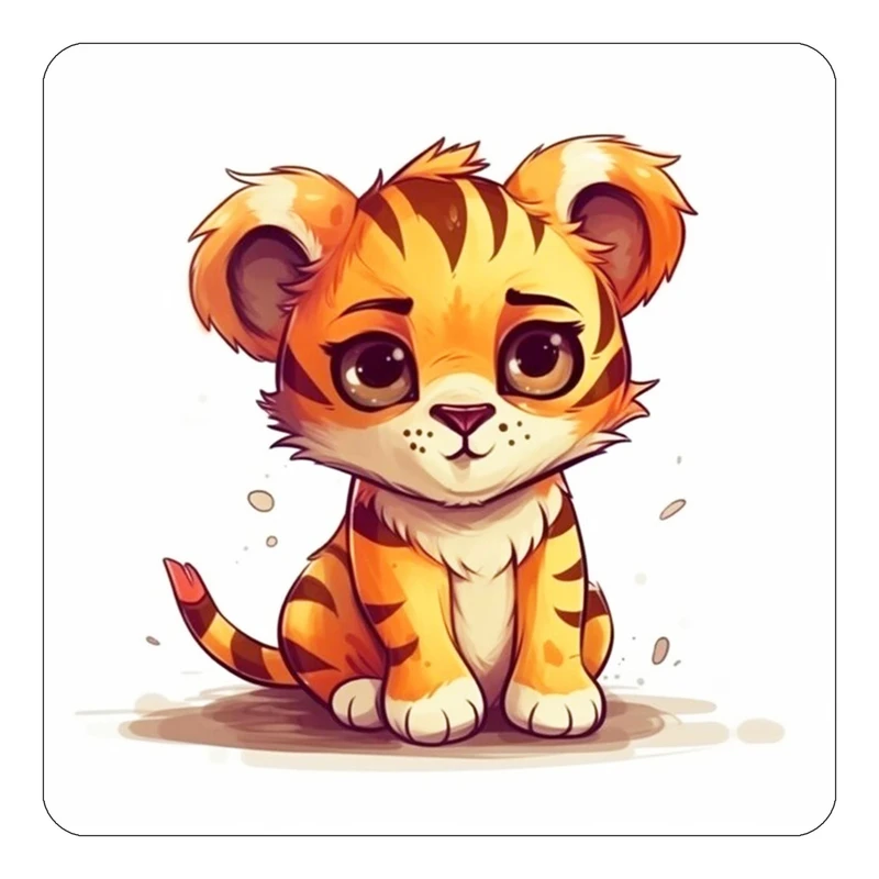 مگنت کاکتی طرح حیوانات کارتونی مدل mp28847